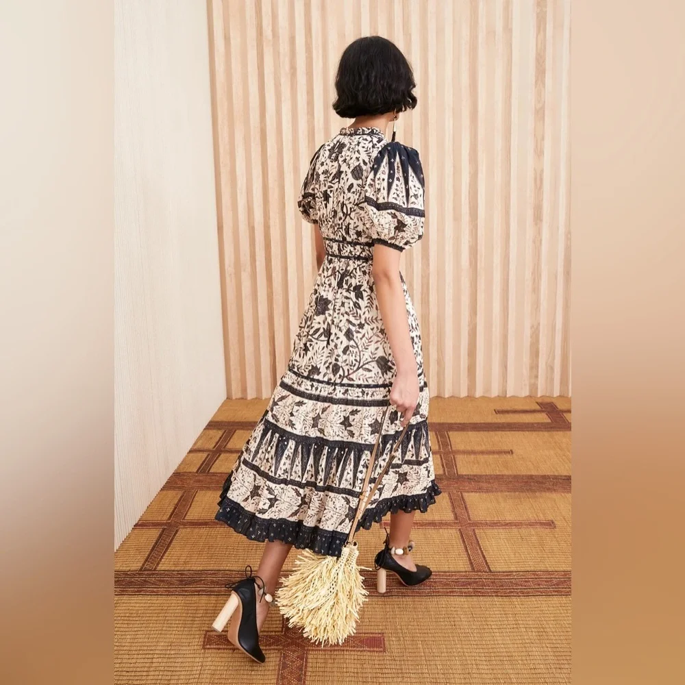 Ulla Johnson Annisa Dress in Plumeria - Picture 13 of 14